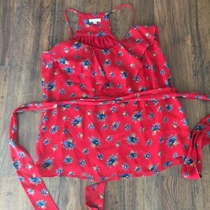 Shoshanna floral blouse